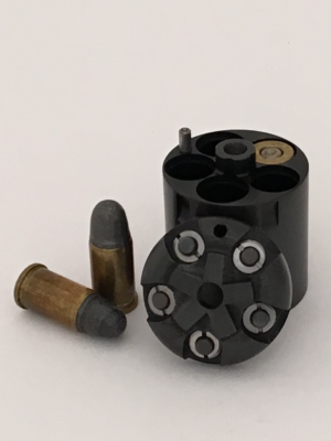 Pietta Steel 1863 Pocket 32 S&W 5 Round Conversion Cylinder