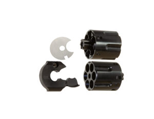 Pietta Steel 1858 Army 45 ACP 6 Round Fluted Gated Conversion Kit